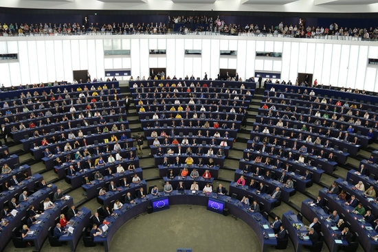 European Parliament session in Strasbourg on July 2, 2019 (by Natàlia Segura)